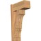 Ekena Millwork Balboa Block Smooth Outlooker, Western Red Cedar, 7 1/2"W x 16"D x 28"H OUT08X16X28BOA05SWR - alternate 1